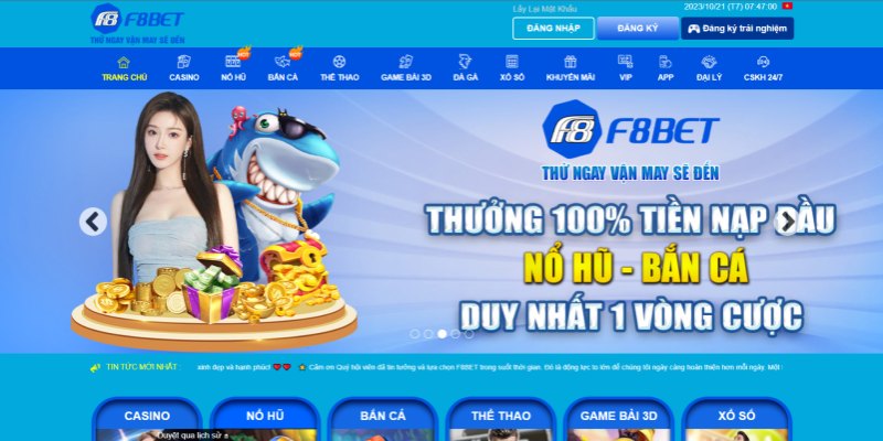 Nhà cái F8Bet - Sân chơi cá cược chất lượng nhất 2023 - F8bet0.io